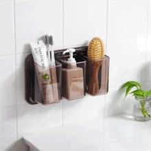 Load image into Gallery viewer, Storely - Three Vase Bathroom Organizer - 5
