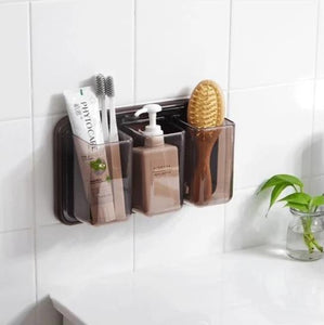 Storely - Three Vase Bathroom Organizer - 5