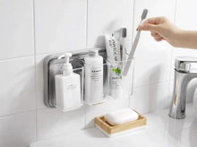 Load image into Gallery viewer, Storely - Three Vase Bathroom Organizer - 4
