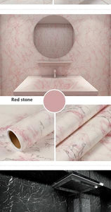 Marble Pattern Self-Adhesive Vinyl Wallpaper - 19