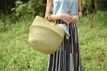 Load image into Gallery viewer, Foldable Woven Bamboo Storage Basket - 2
