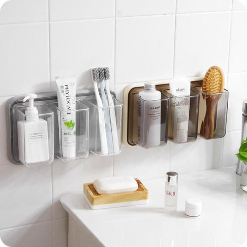 Storely - Three Vase Bathroom Organizer - 1
