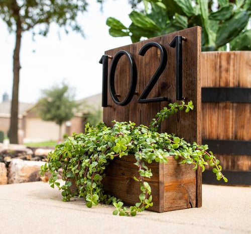 Modern House Numbers - 1