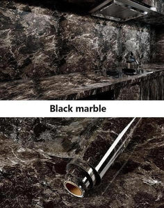 Marble Pattern Self-Adhesive Vinyl Wallpaper - 4