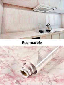 Marble Pattern Self-Adhesive Vinyl Wallpaper - 13