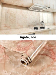 Marble Pattern Self-Adhesive Vinyl Wallpaper - 3